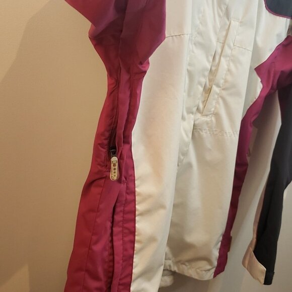 Columbia  Sportswear Company Women's Ladies Jacket Size Large White pink… - Picture 6 of 12